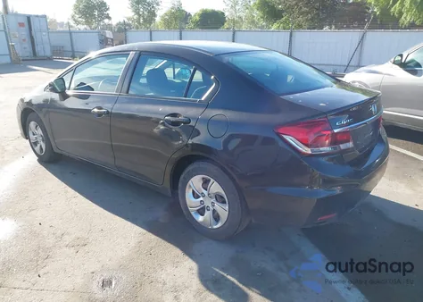 2013 Honda Civic Lx z USA, uszkodzony, nr VIN 19XFB2F52DE057316